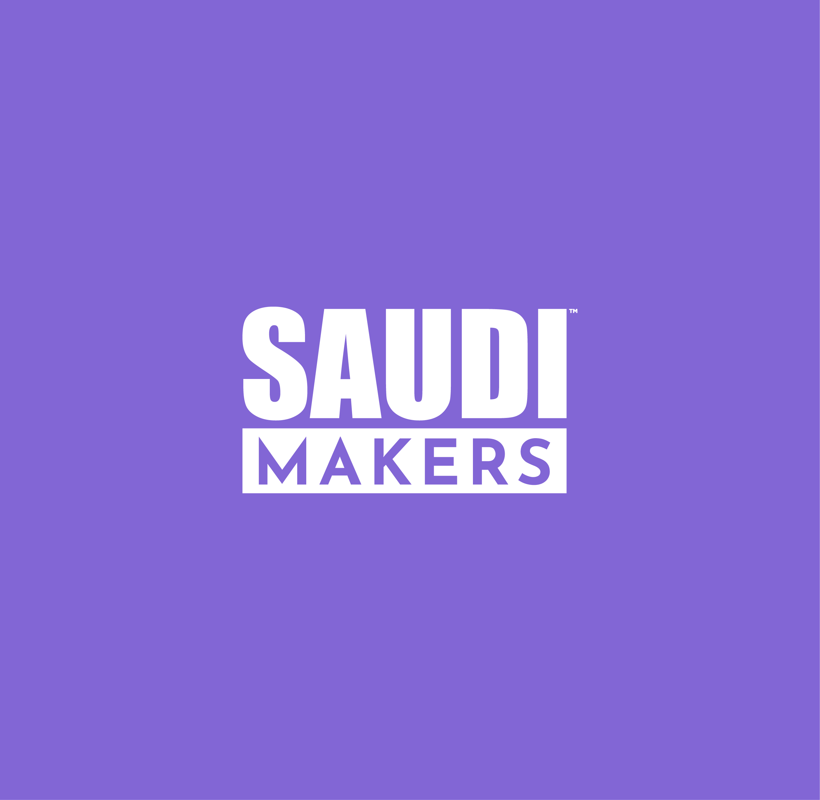 Saudi Makers Logo Variant